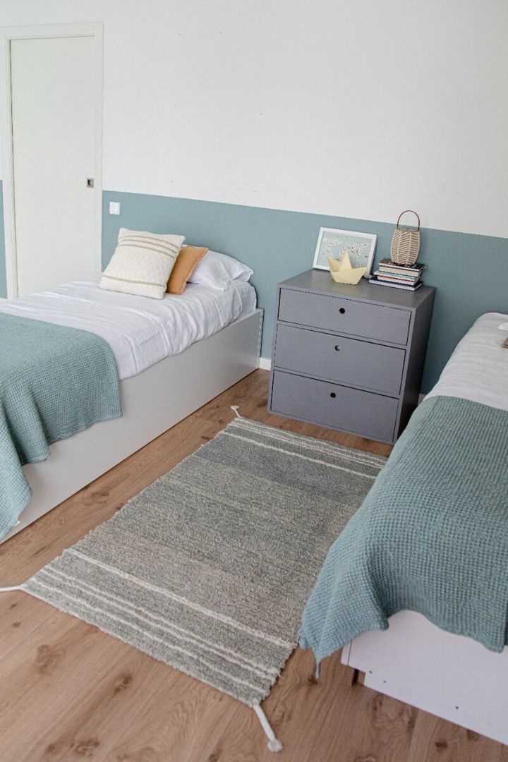 Wendeteppich Twin Blau, XS #2