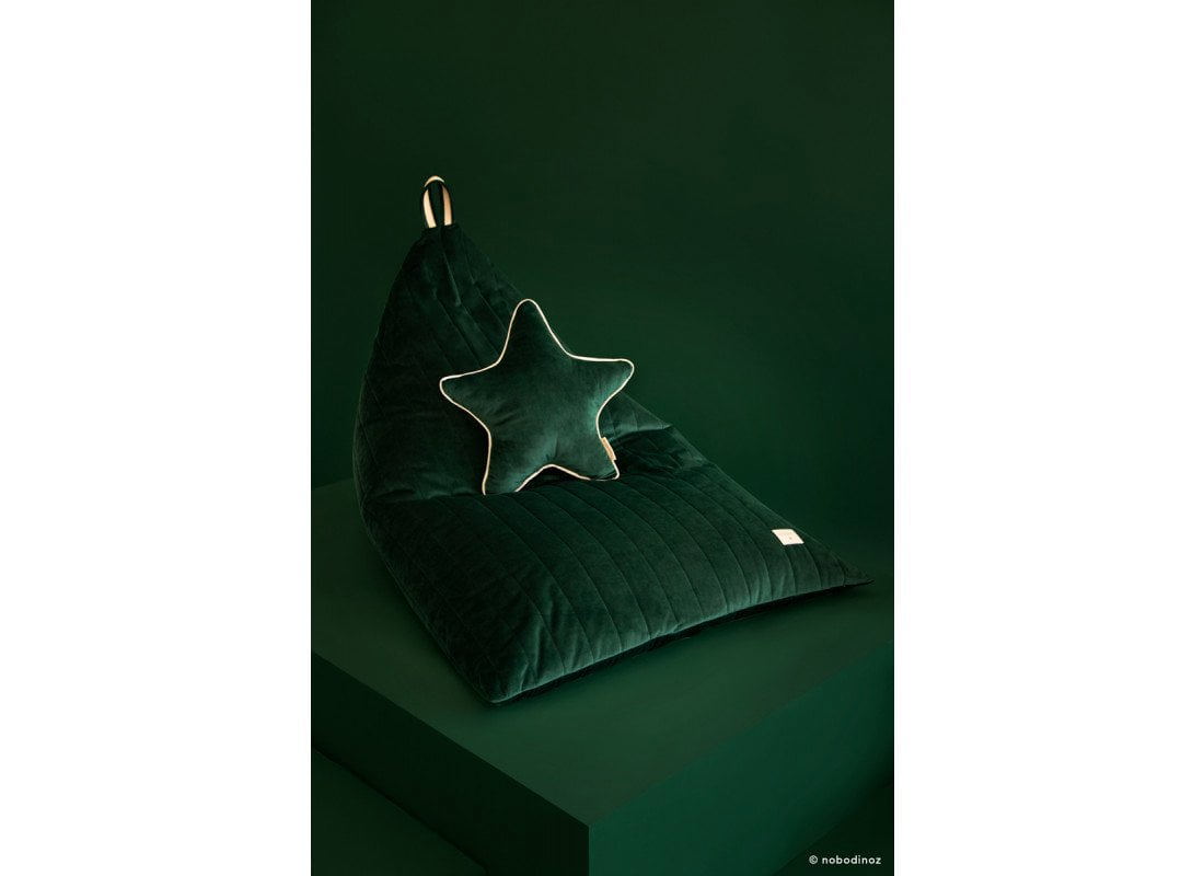 Sitzsack Essaouira Velvet Jungle Grün 4