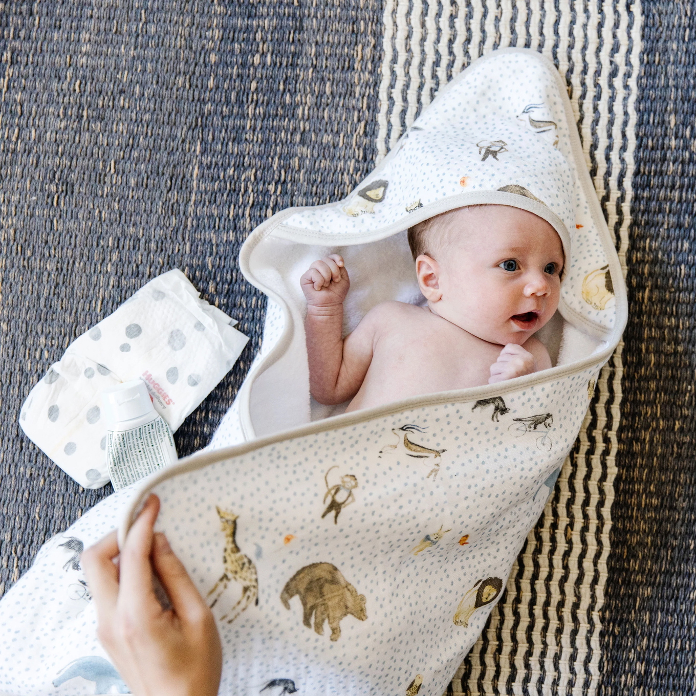 Kapuzenhandtuch Party Animals 4