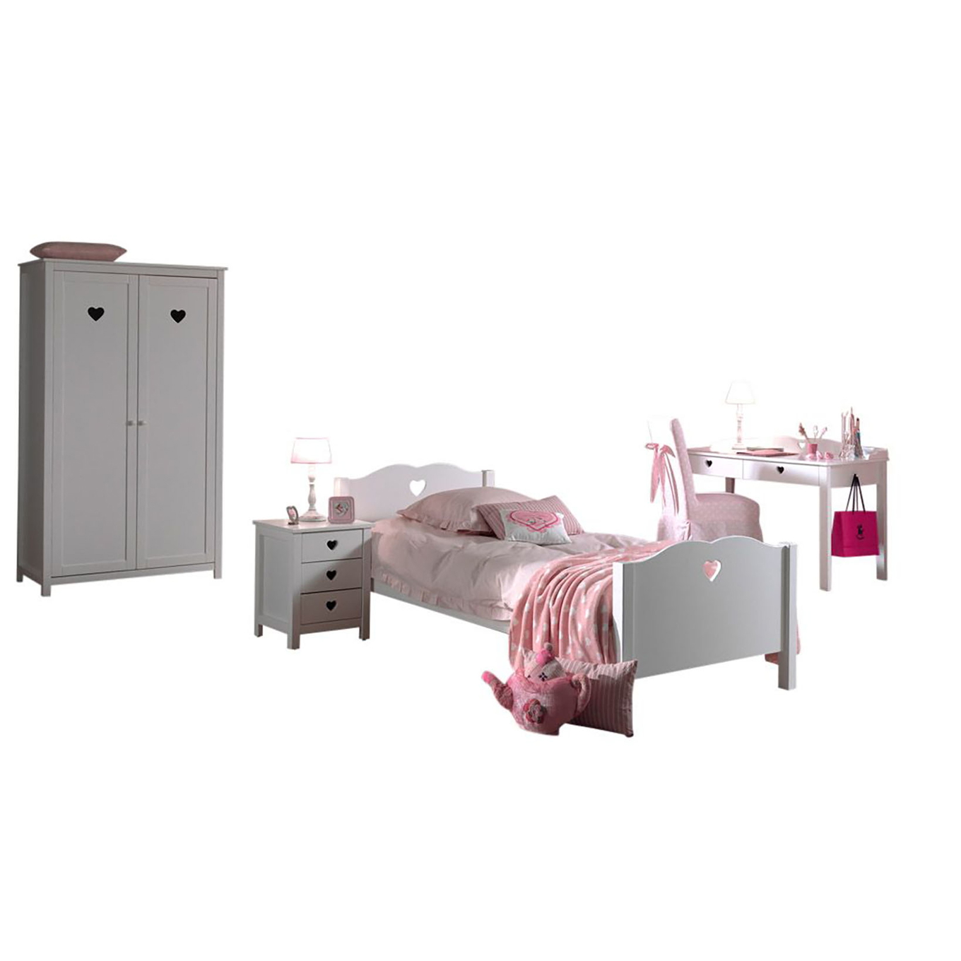 Kinderzimmer Amori 4-teilig Set