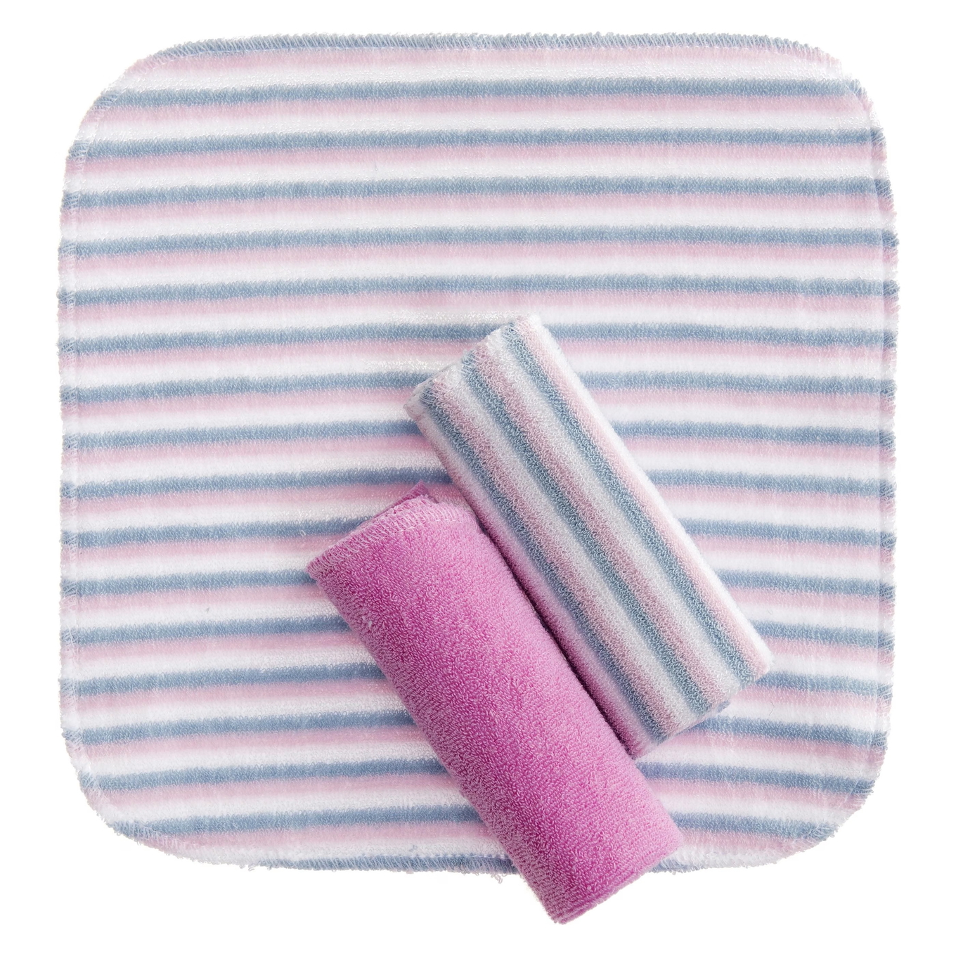 Waschtücher 3er Set Rose