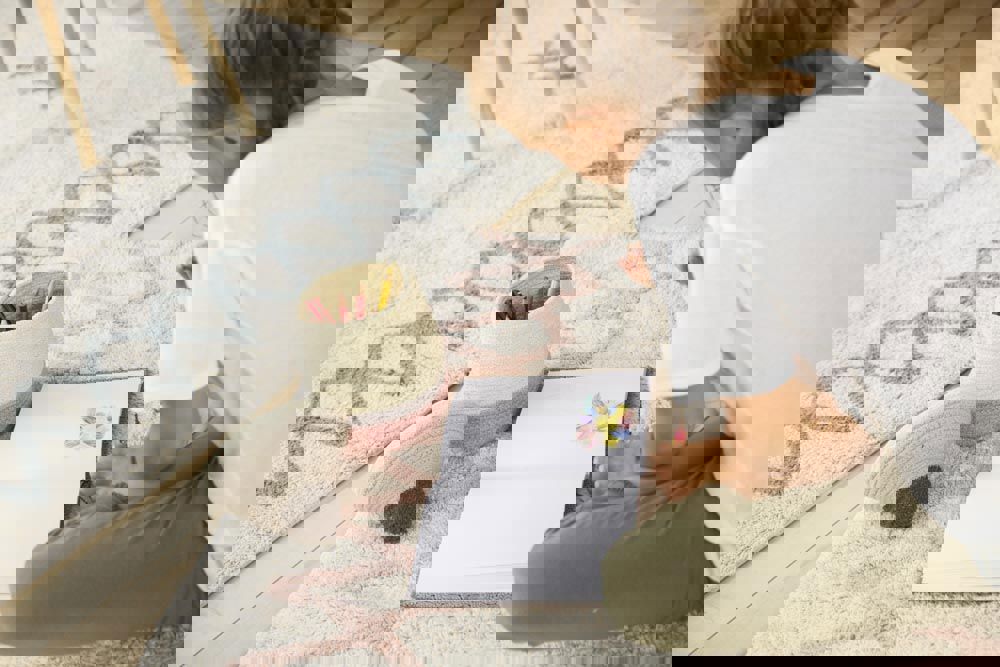 Teppich Atlas Vintage Blau 3