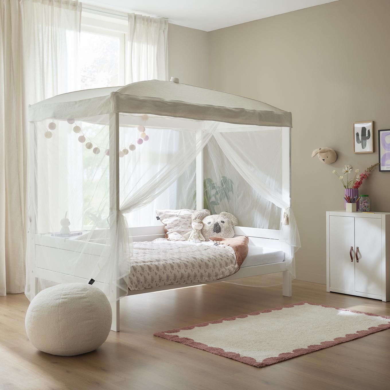 Himmel für Himmelbett 120 Dreamy White 4