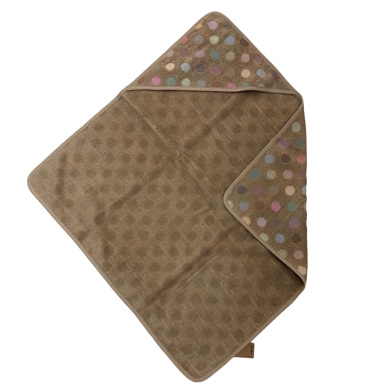 Kapuzenhandtuch Multi Braun