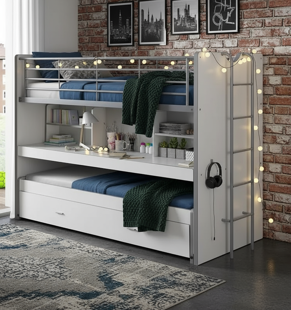 Kombibett Bonny Weiss #2