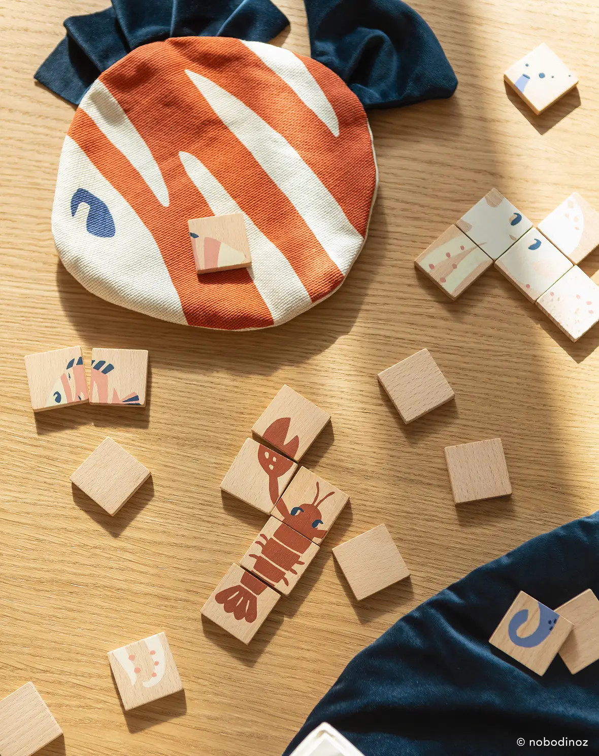 Holzpuzzle Sea Animals 4