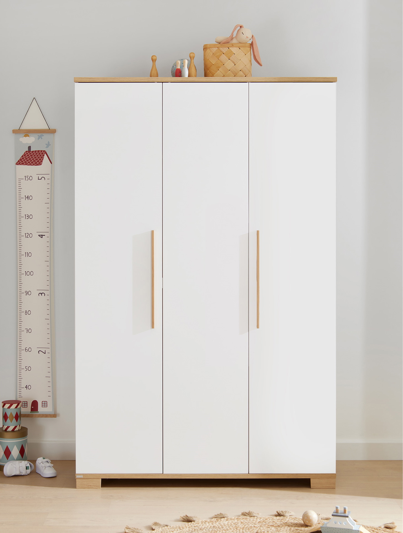 Kleiderschrank Yolanda 3-türig 3