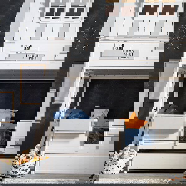 Abenteuerbett My Hangout als Etagenbett Rollrost, Weiss 5