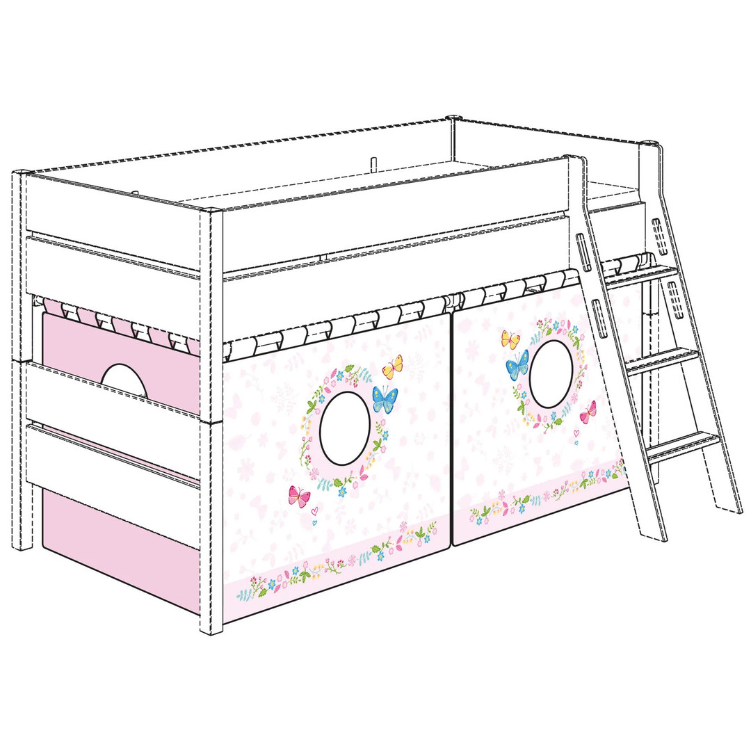 Spielvorhang Schmetterling