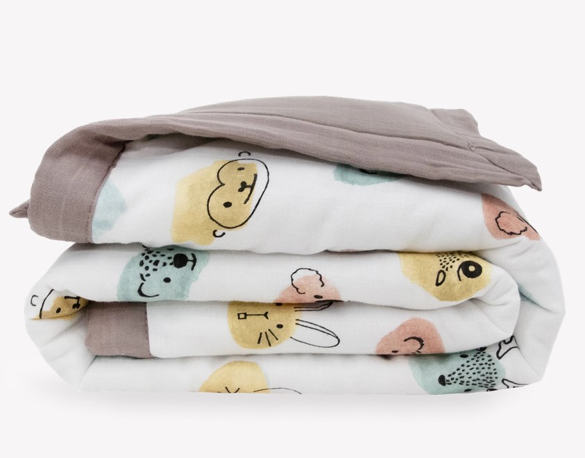 Decke Watercolor Critters 4