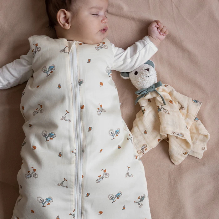 Kuscheltuch Bär Bicycles #2