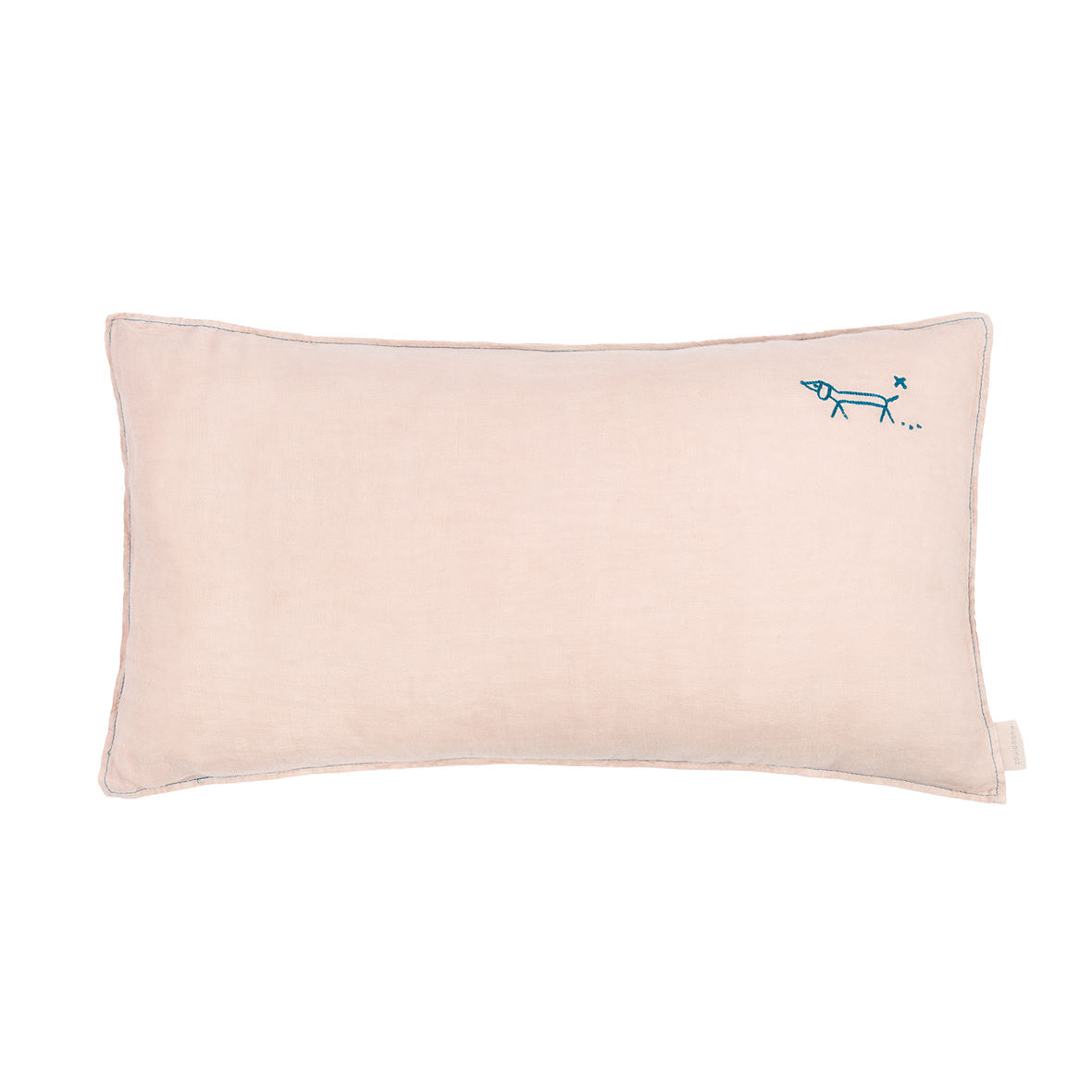 Dekokissen L1N0 Hund Rosa