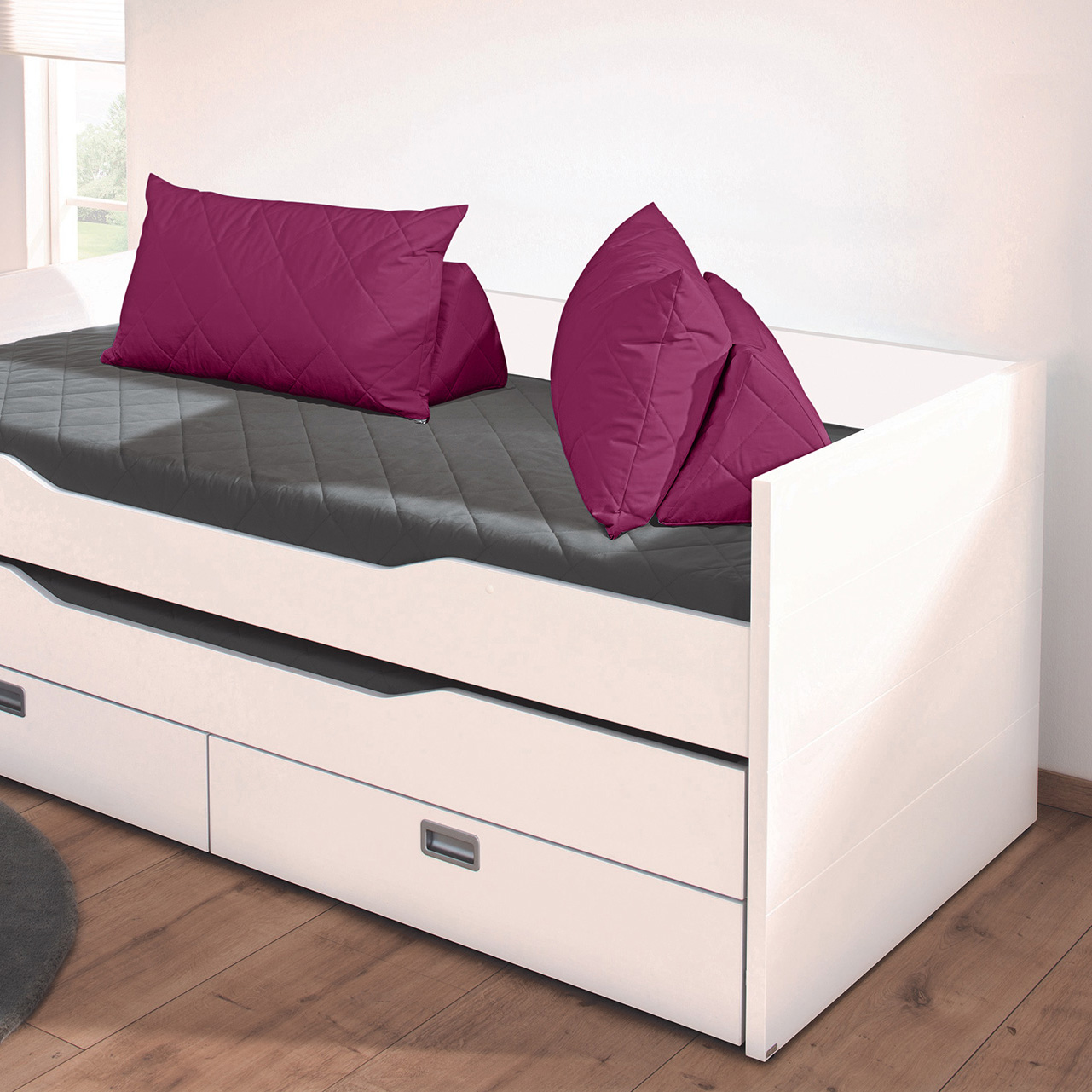 Chillkissen aus Baumwolle Brombeere