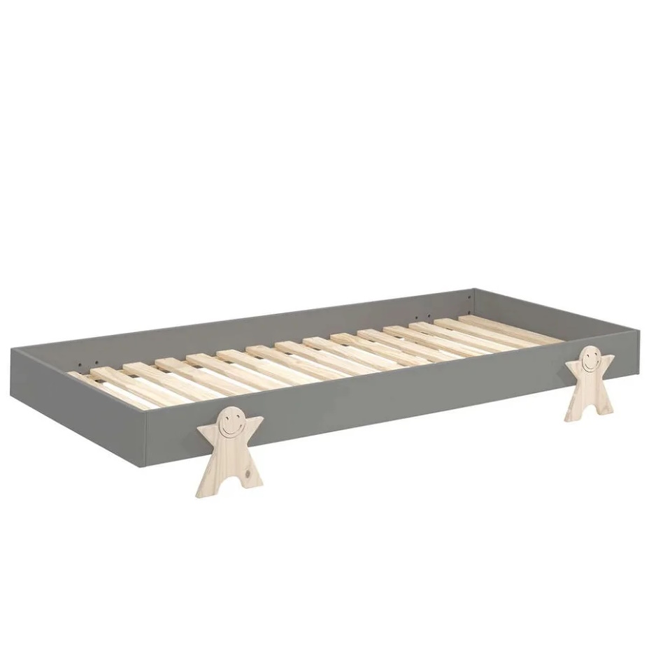 Bett Modulo Grau, Smiley