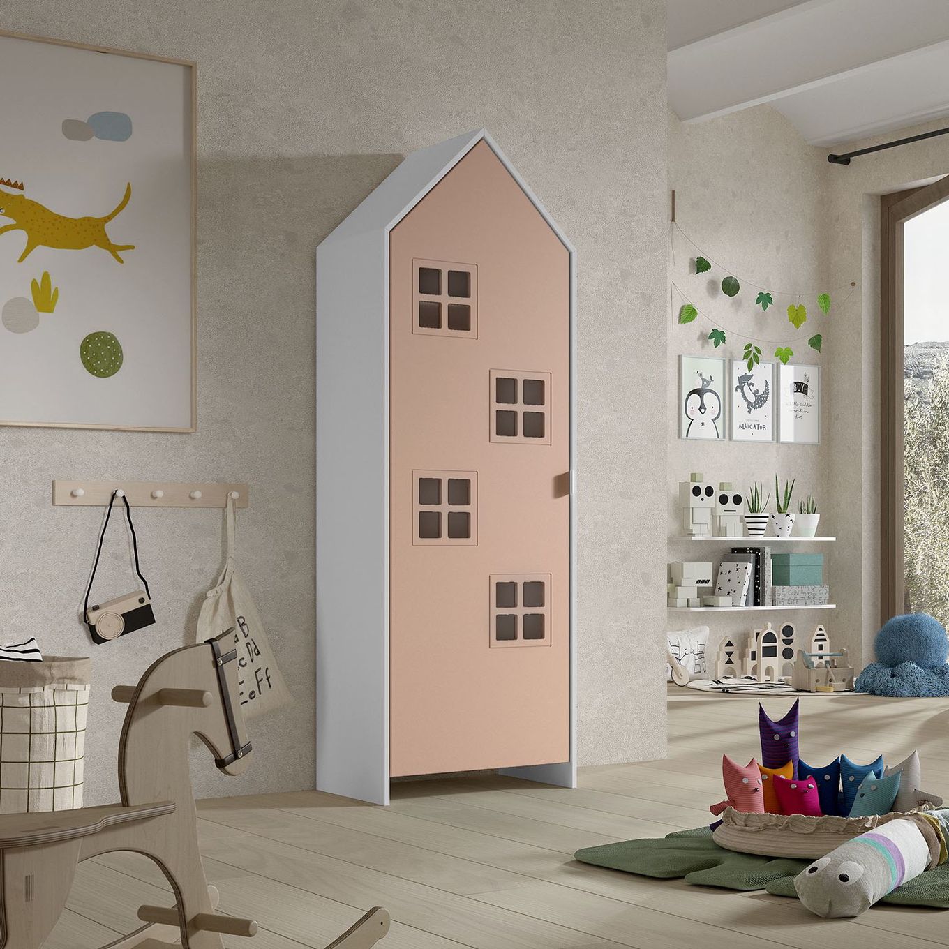 Regalschrank Casami Bruges Altrosa #2