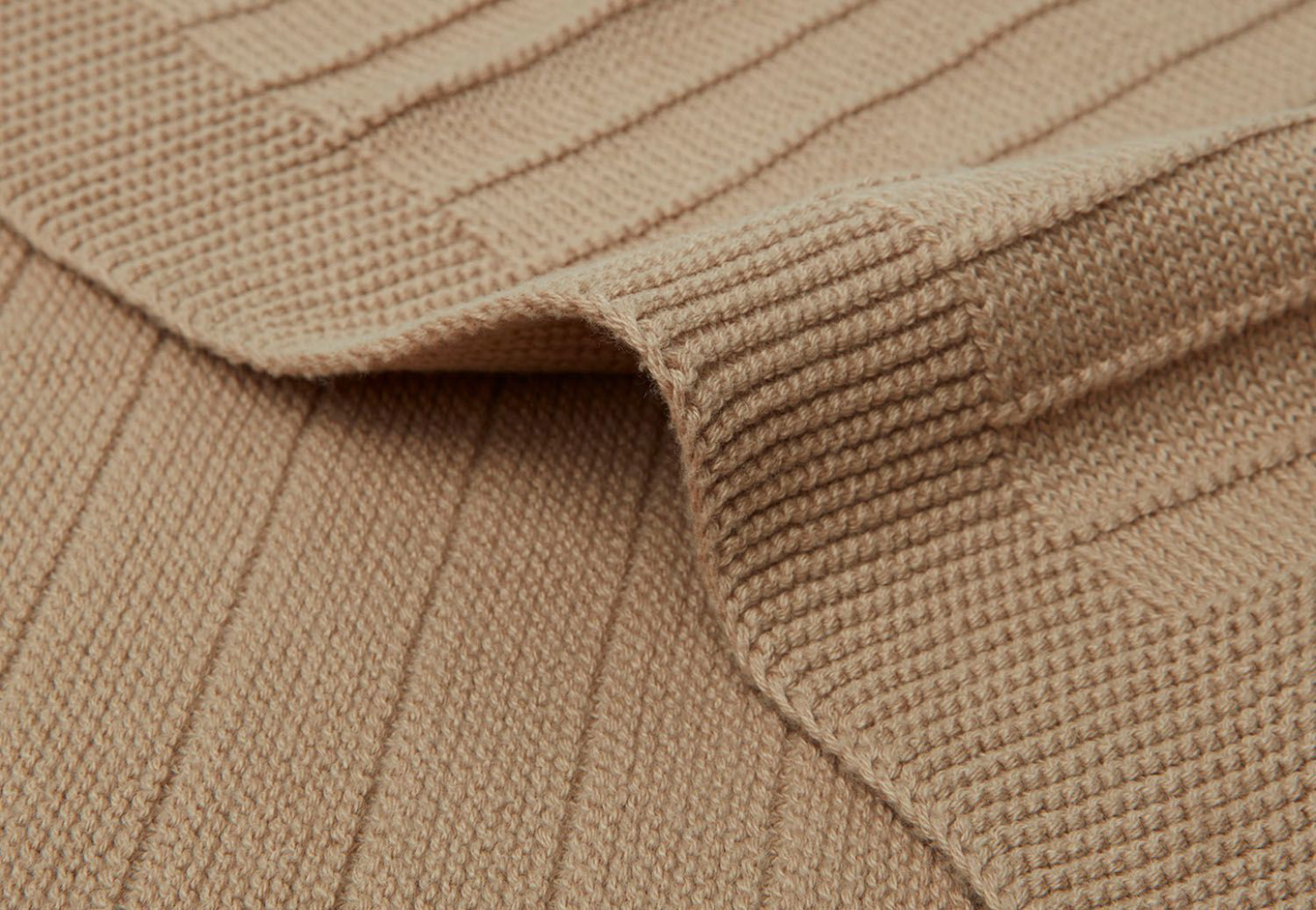 Babydecke Pure Knit Biscuit 7