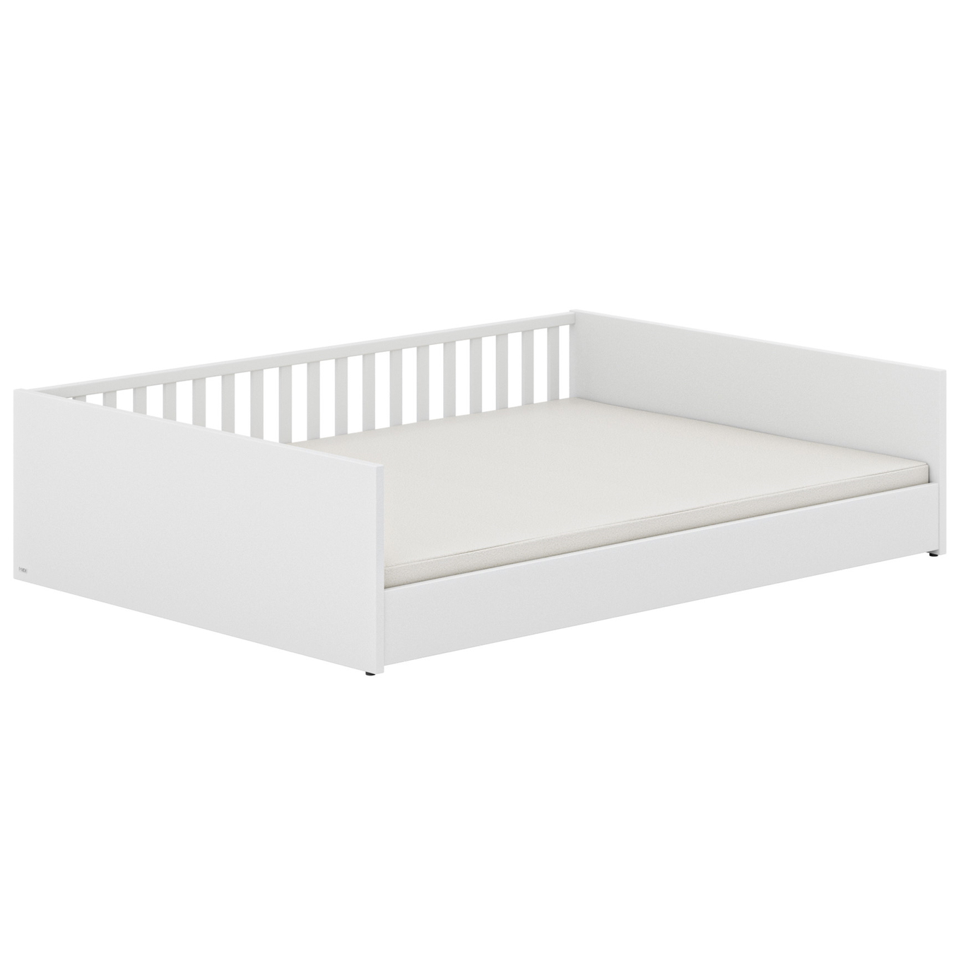 Bett Little Flo Weiss, 140 x 200 cm 4