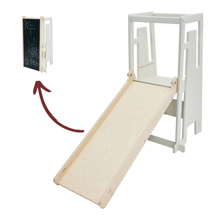 Rutsche mit Maltafel Tuki