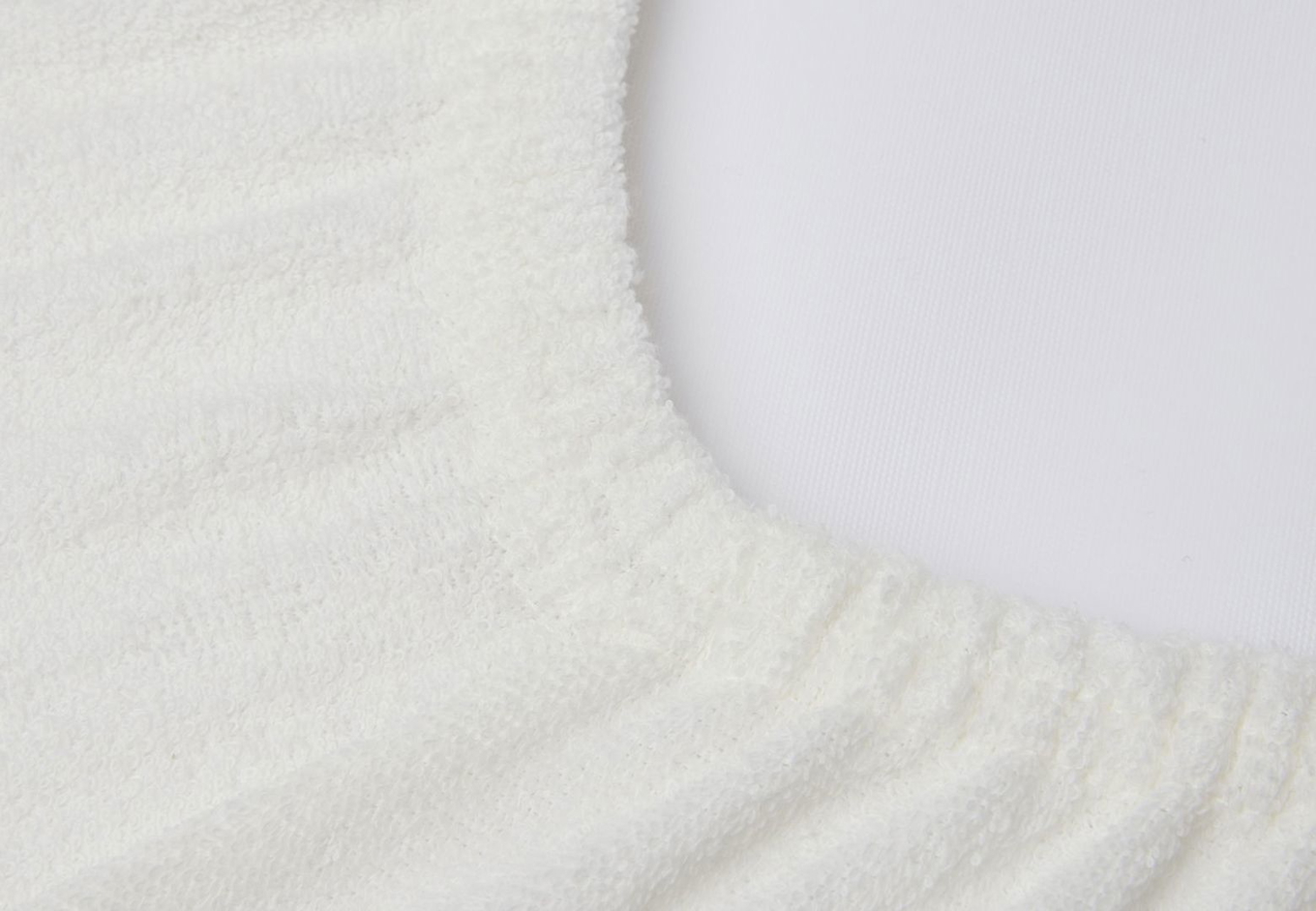 Wickelkissenbezug Frottee Ivory Nougat 2er Pack 3