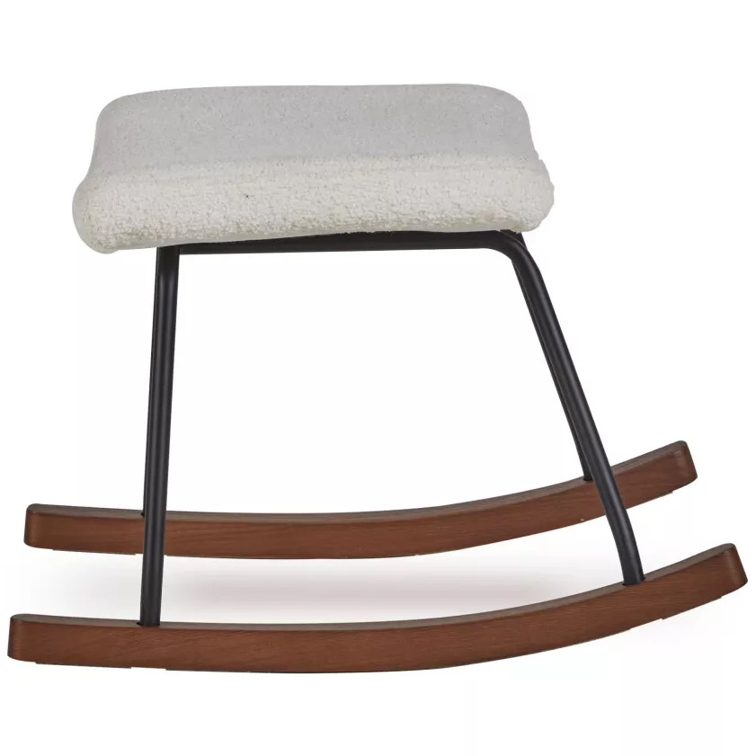 Hocker für Schaukelstuhl De Luxe Creme 4