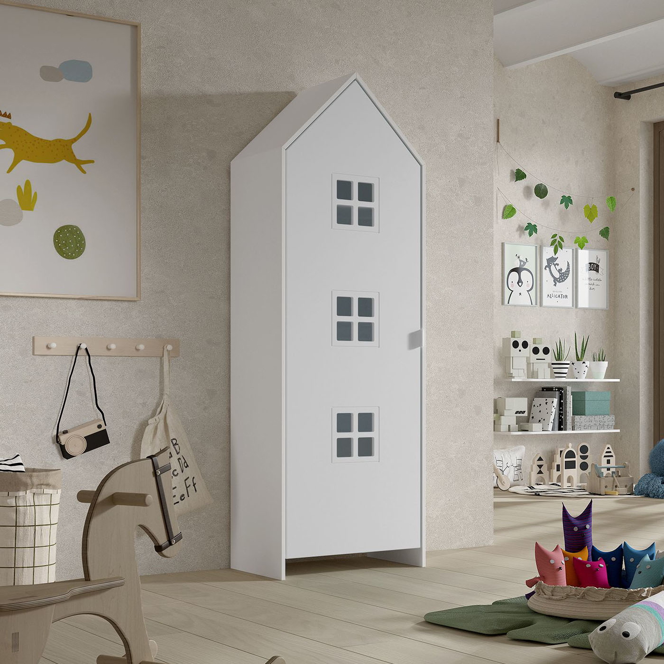 Regalschrank Casami Bruges Weiss 2