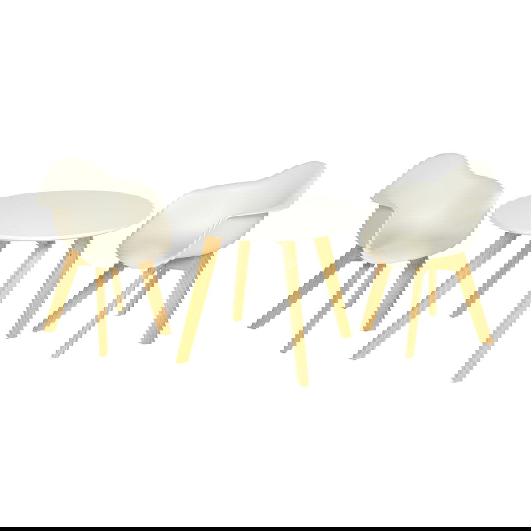 Kindertisch Quax Weiss 4