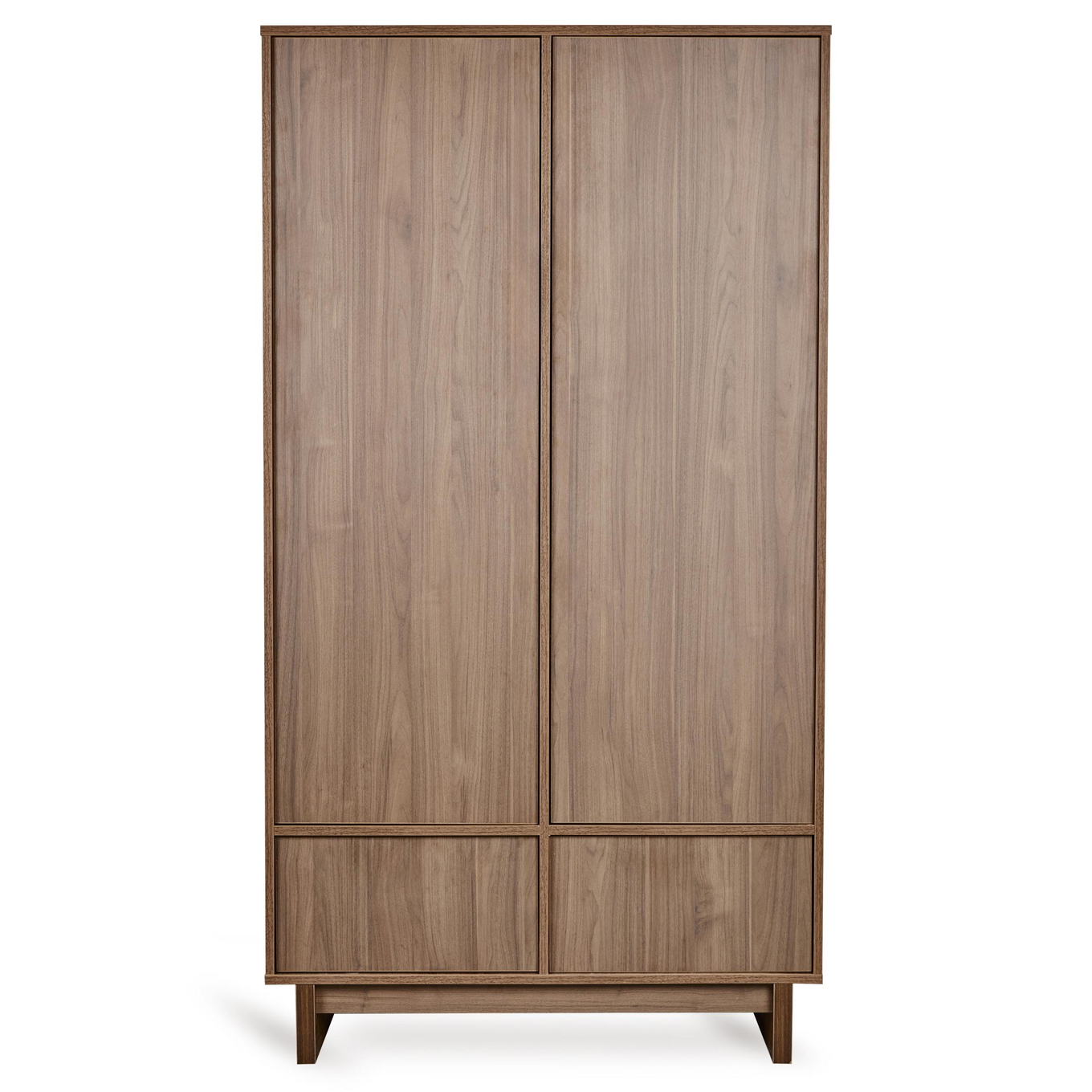 Kleiderschrank Kyo Braun, 2-türig