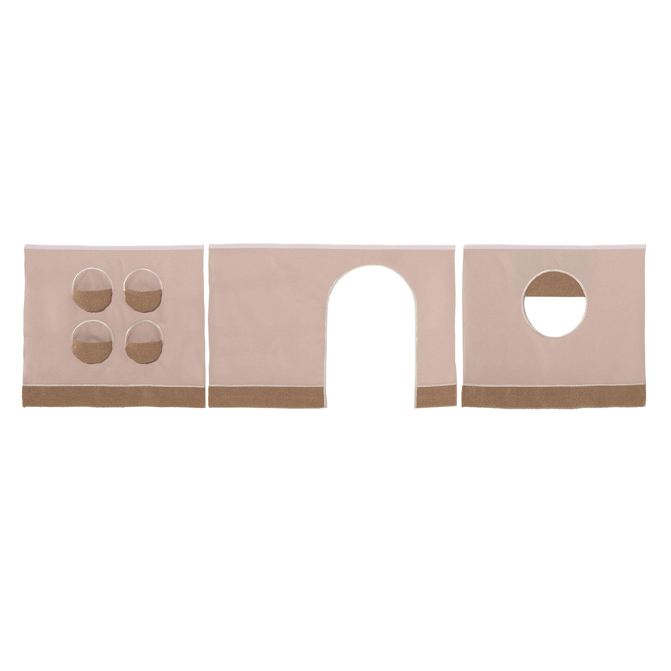 Hochbett Forrest inkl. Spielvorhang Holz 3