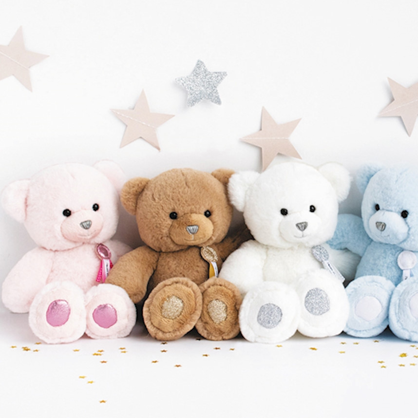 Glücksbringer Bär Hellbraun 24cm 2