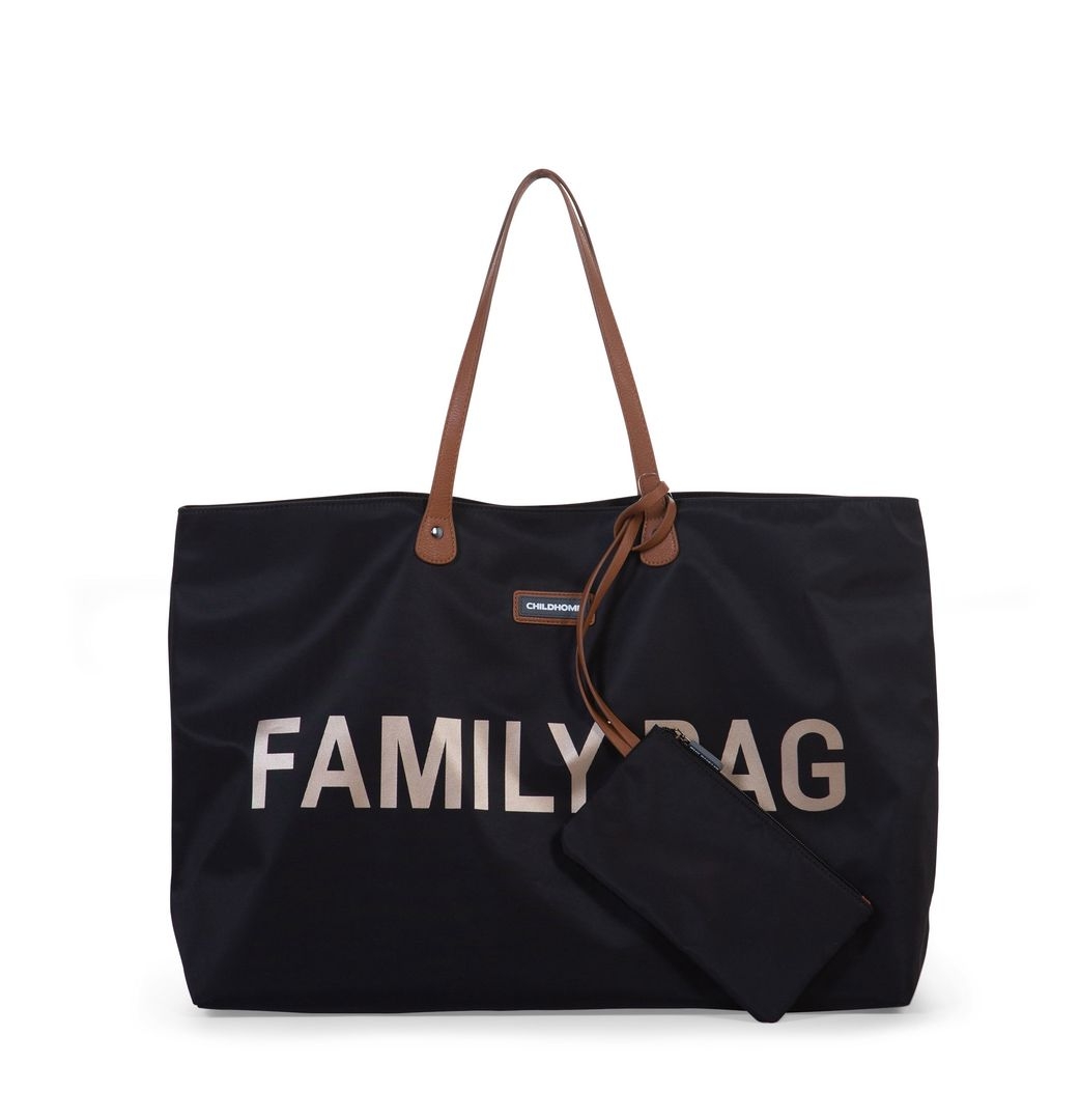 Family Bag Schwarz Gold 3