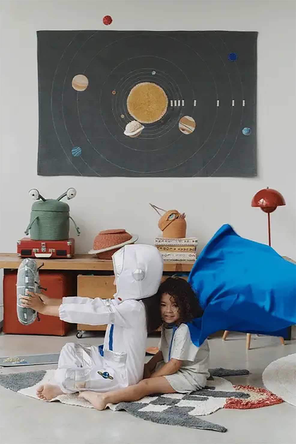 Wandteppich Sonnensystem 4