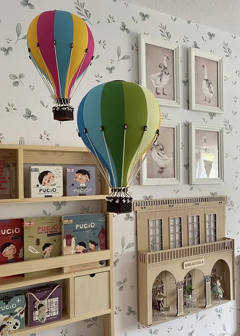 Deko Heissluftballon Rainbow L #2