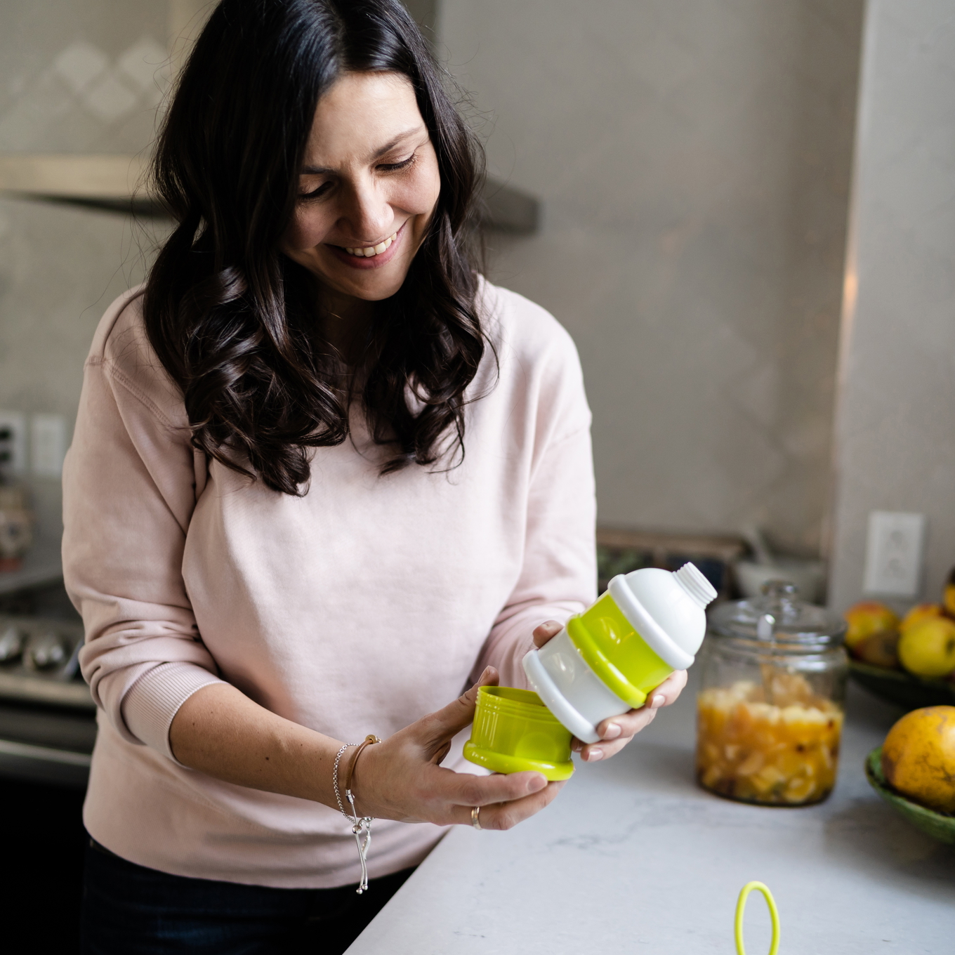 Snack- und Milchpulver Behälter 7