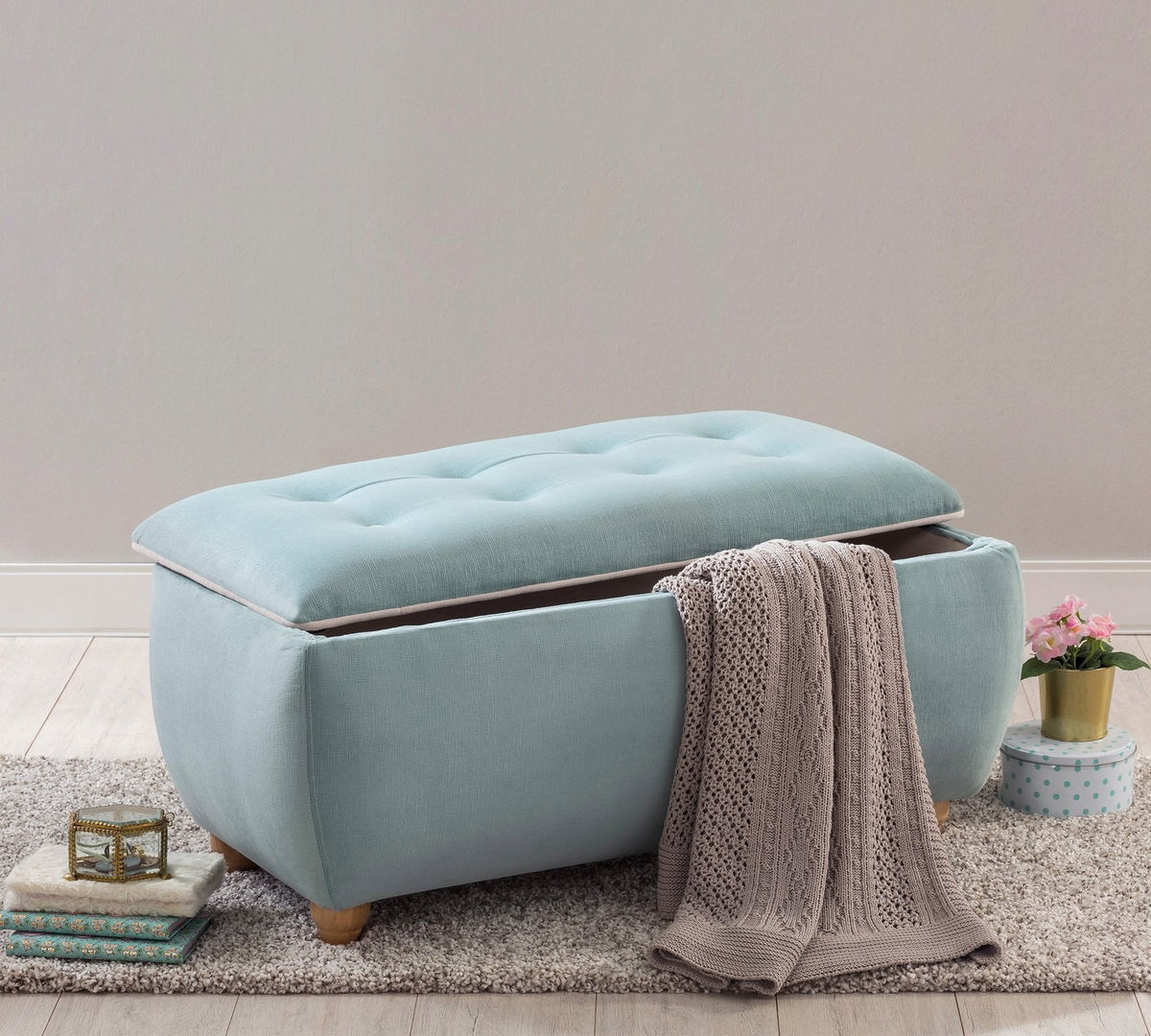 Hocker Summer Blau #2