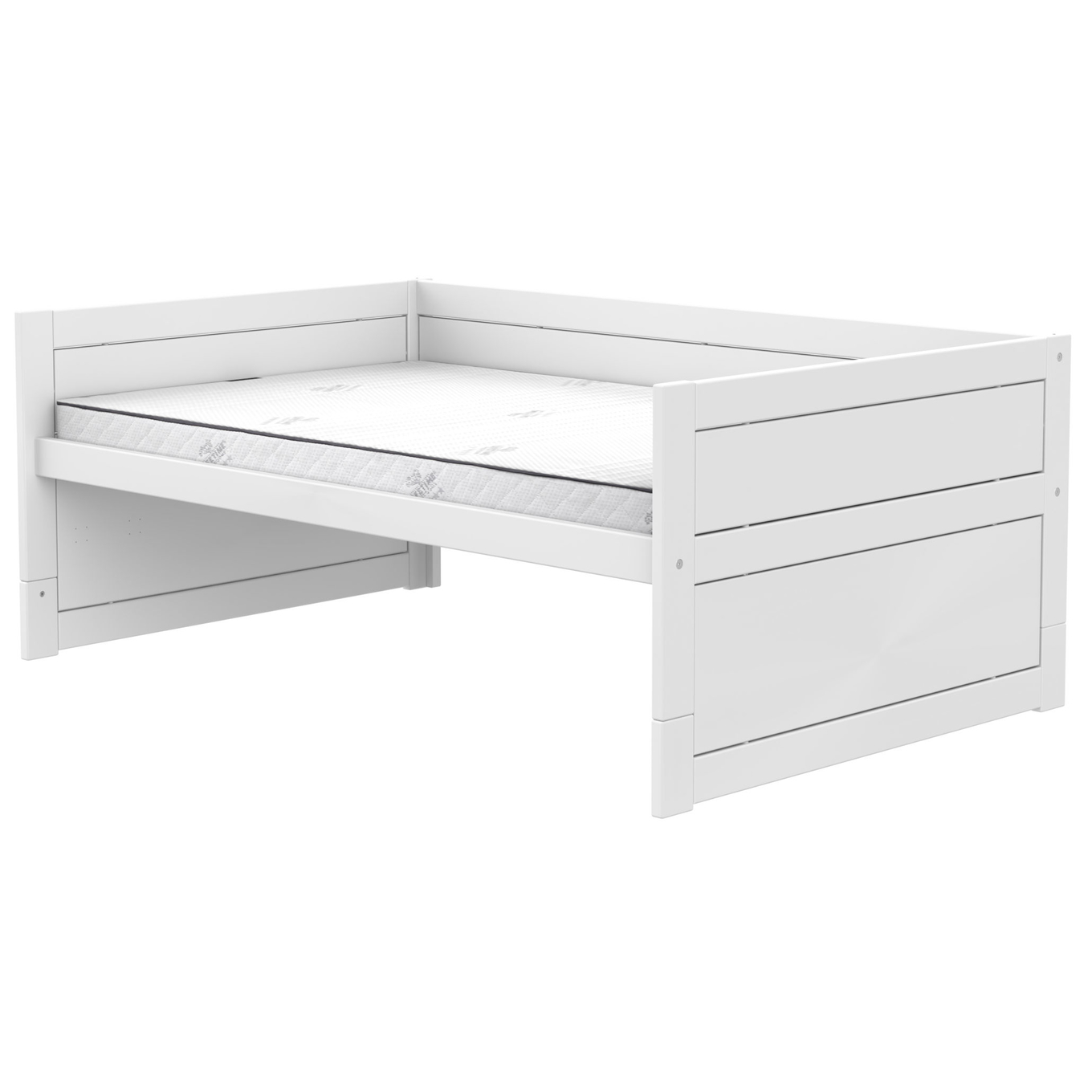 Kojenbett 120 Weiss, Deluxe Lattenrost 3