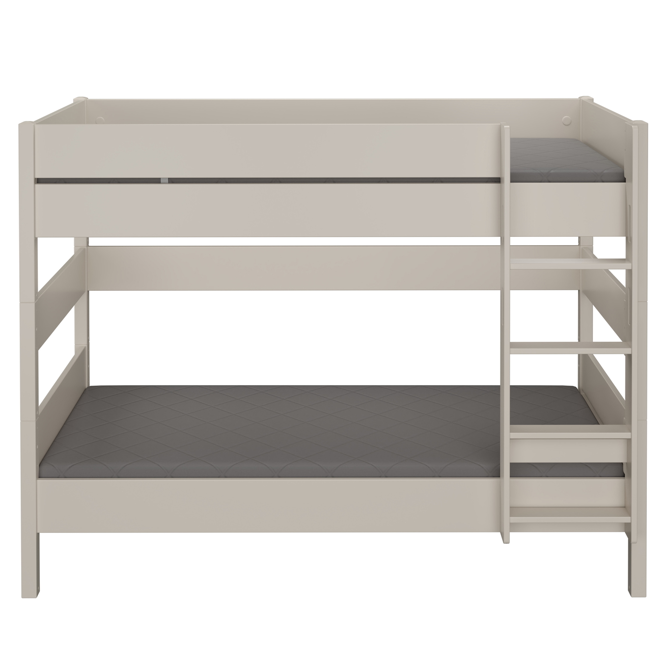 Etagenbett Tiago Beige, mit gerader Leiter, 120 x 200 cm 2