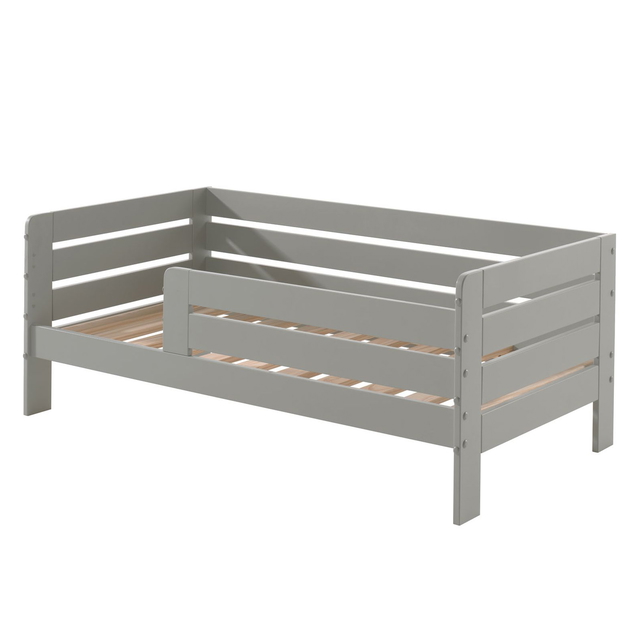 Juniorbett Peuterbed B 70 x 140 cm Grau