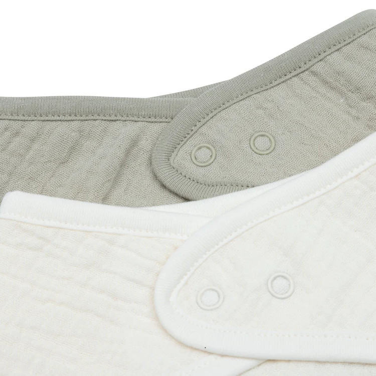 Lätzchen Bandana Hydrophil 2er Set Olive 4