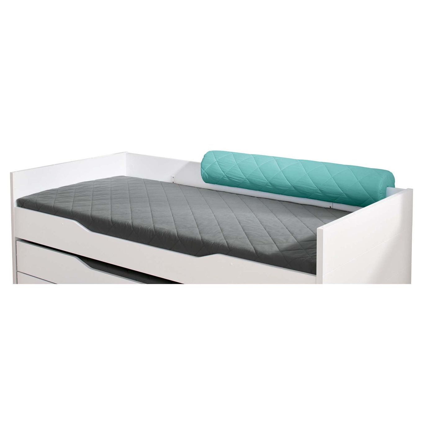 Comfortrolle aus Baumwolle Gross Türkis