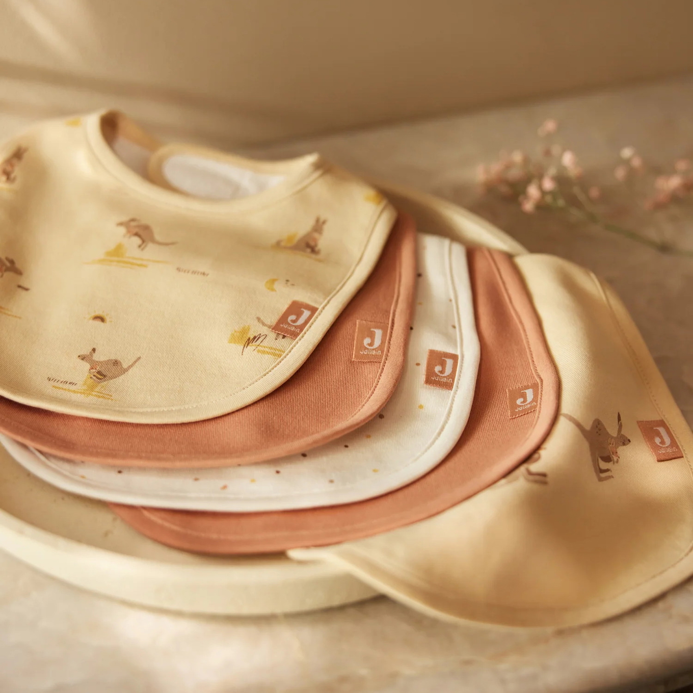 Lätzchen Kängurus 5er Set 2