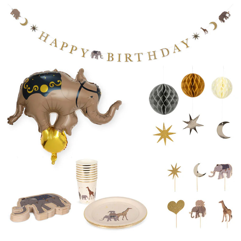 Geburtstags Set Safari FSC 1