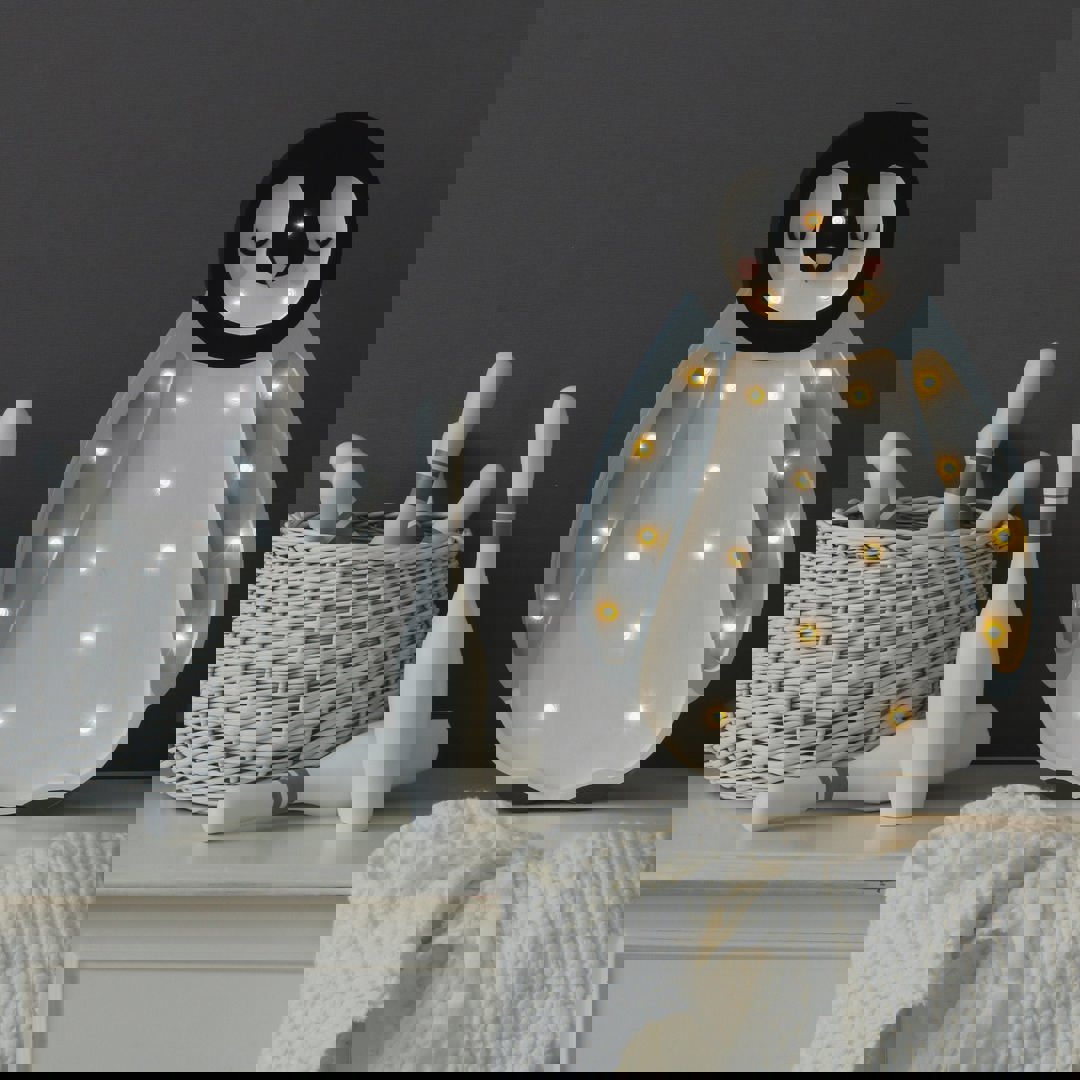 Nachtlampe Baby Pinguin Light Grey 2