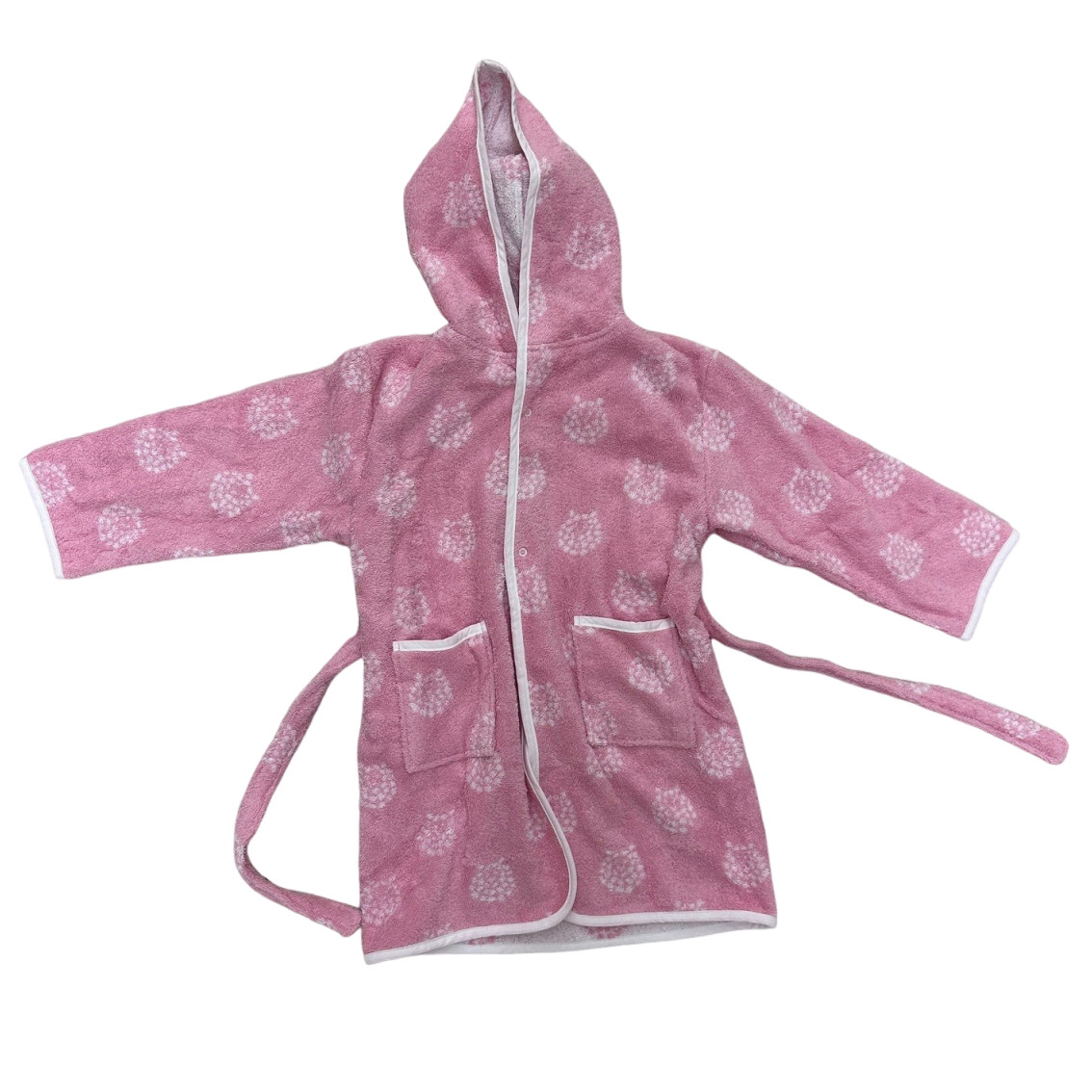 Bademantel Frottee Pink