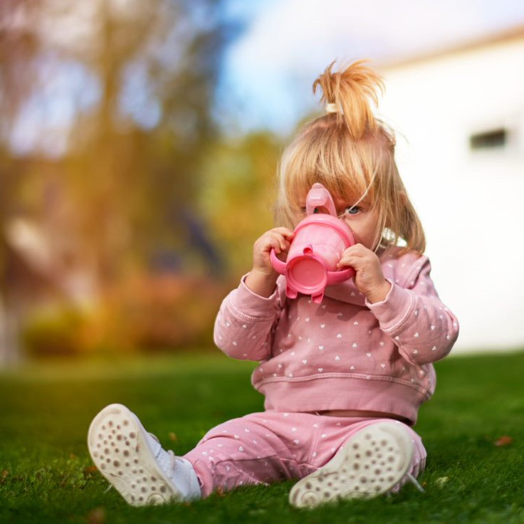 Trinkbecher Sippy Cup Pink 3