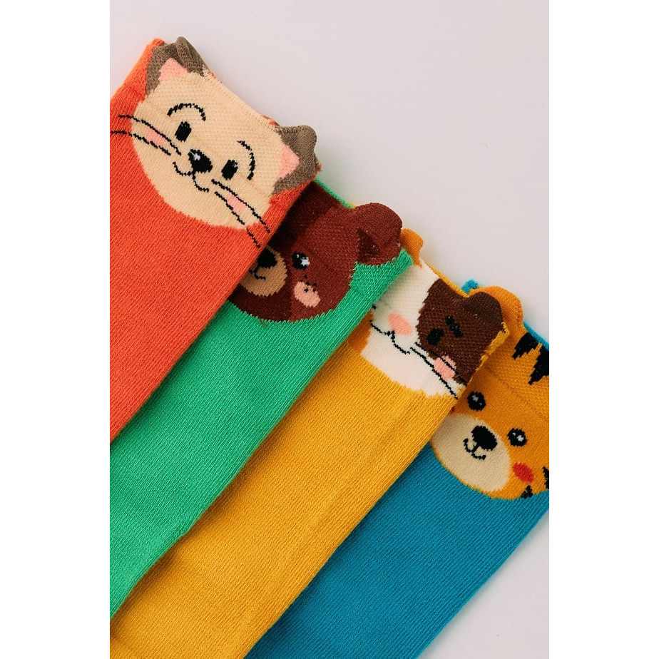Socken Tiere 4er Set 5-8 Jahre 3