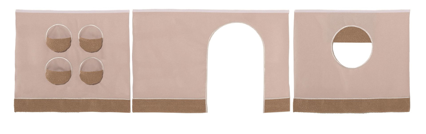 Hochbett Forrest inkl. Spielvorhang Weiss 6