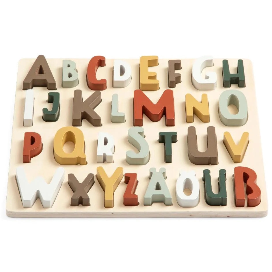 Puzzle ABC aus Holz 1