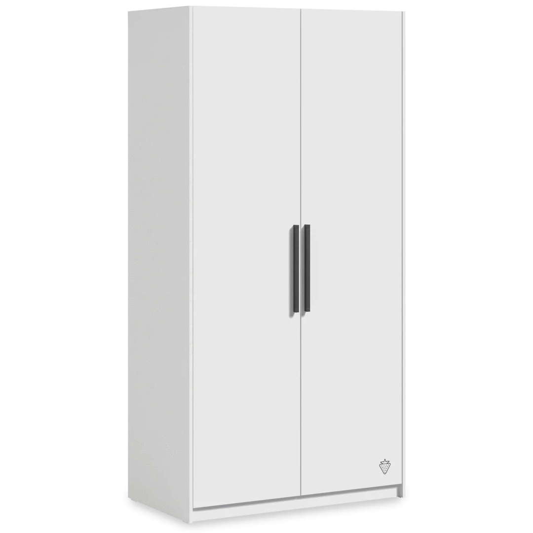 Kleiderschrank White 2-türig