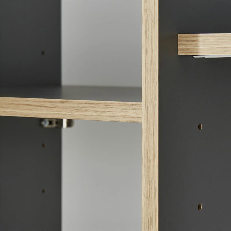 Kleiderschrank Sten 2-türig 7