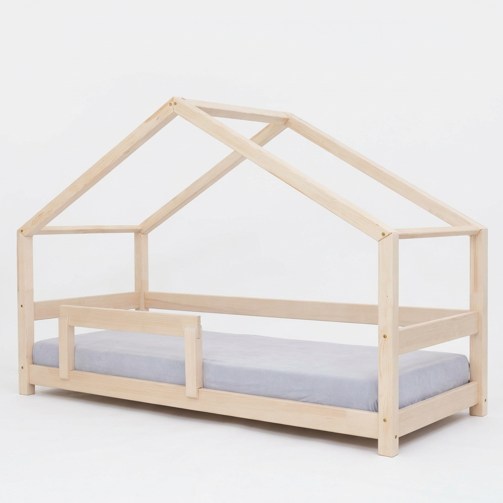 Hausbett Lucky mit Absturzsicherung